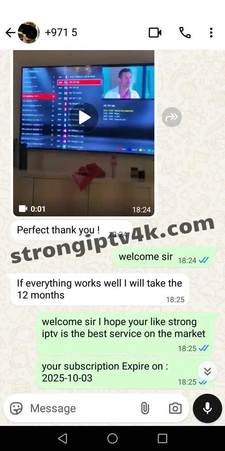 review costumers strong iptv premium